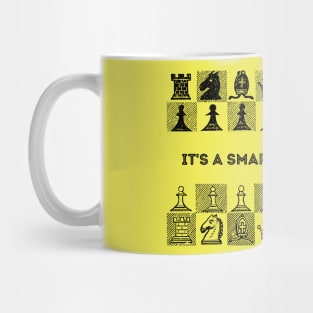 Chess for Smart People - Black Mug